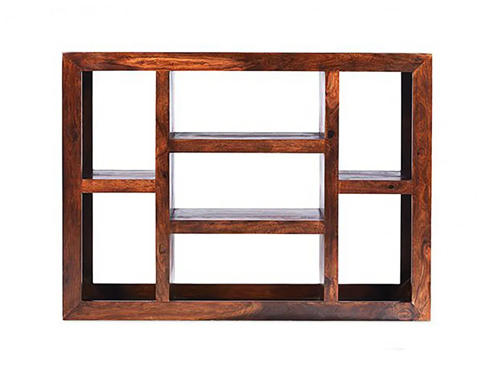 Archers Archers Santa Clara Acacia Wide Wooden Bookcase (Assembled)