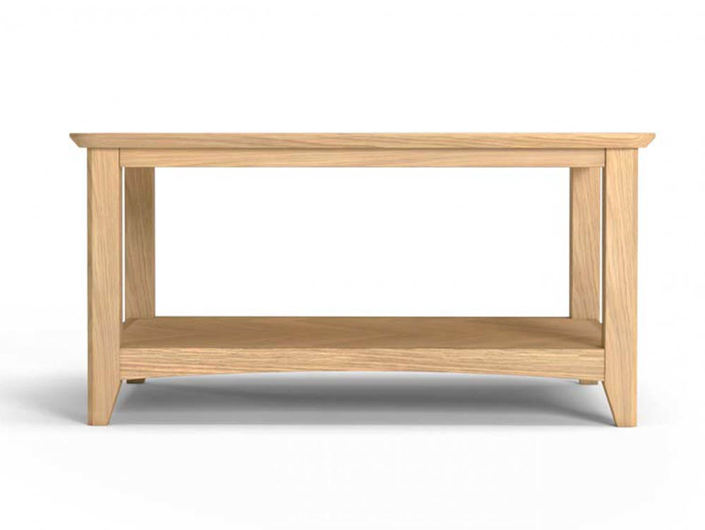 Archers Archers Oslo Light Oak Large Wooden Coffee Table (Flat Packed