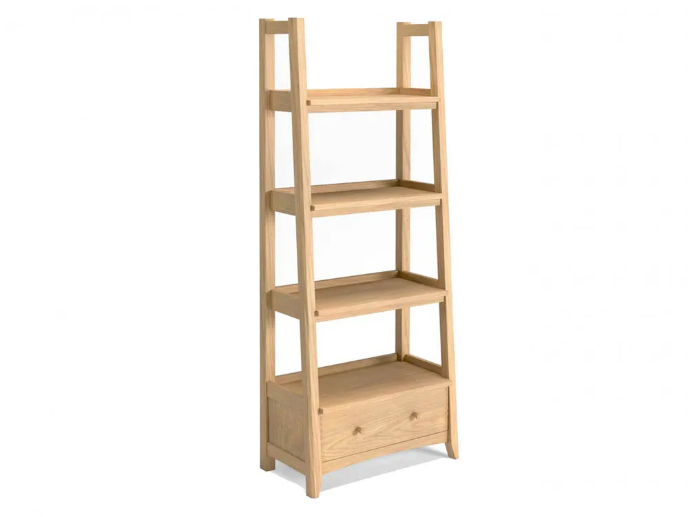 Archers Archers Oslo 1 Drawer Light Oak Wooden Ladder Storage Unit (Part Assembled)