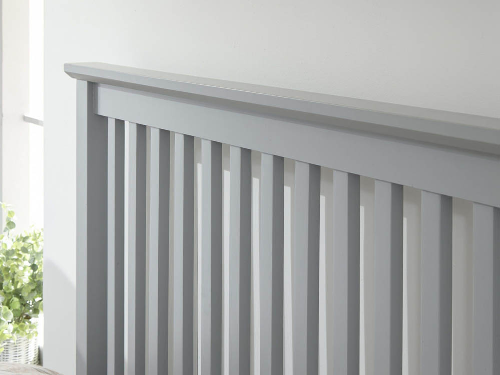 GFW GFW Como 4ft6 Double Grey Wooden Ottoman Bed Frame