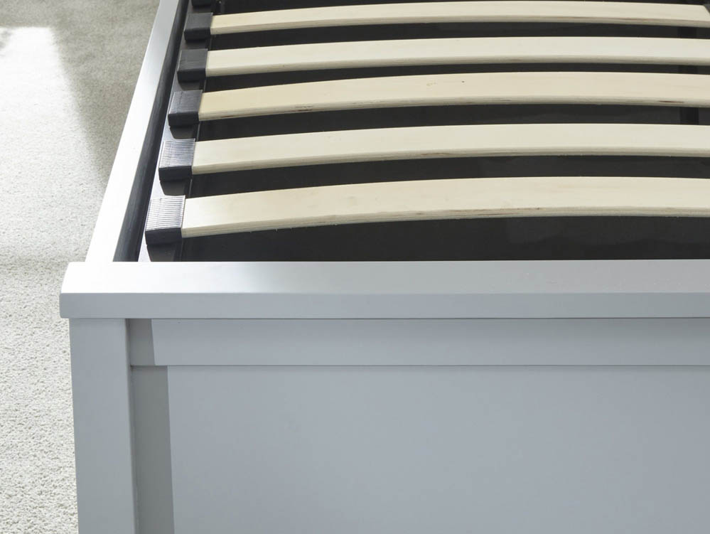 GFW GFW Como 3ft Single Grey Wooden Ottoman Bed Frame