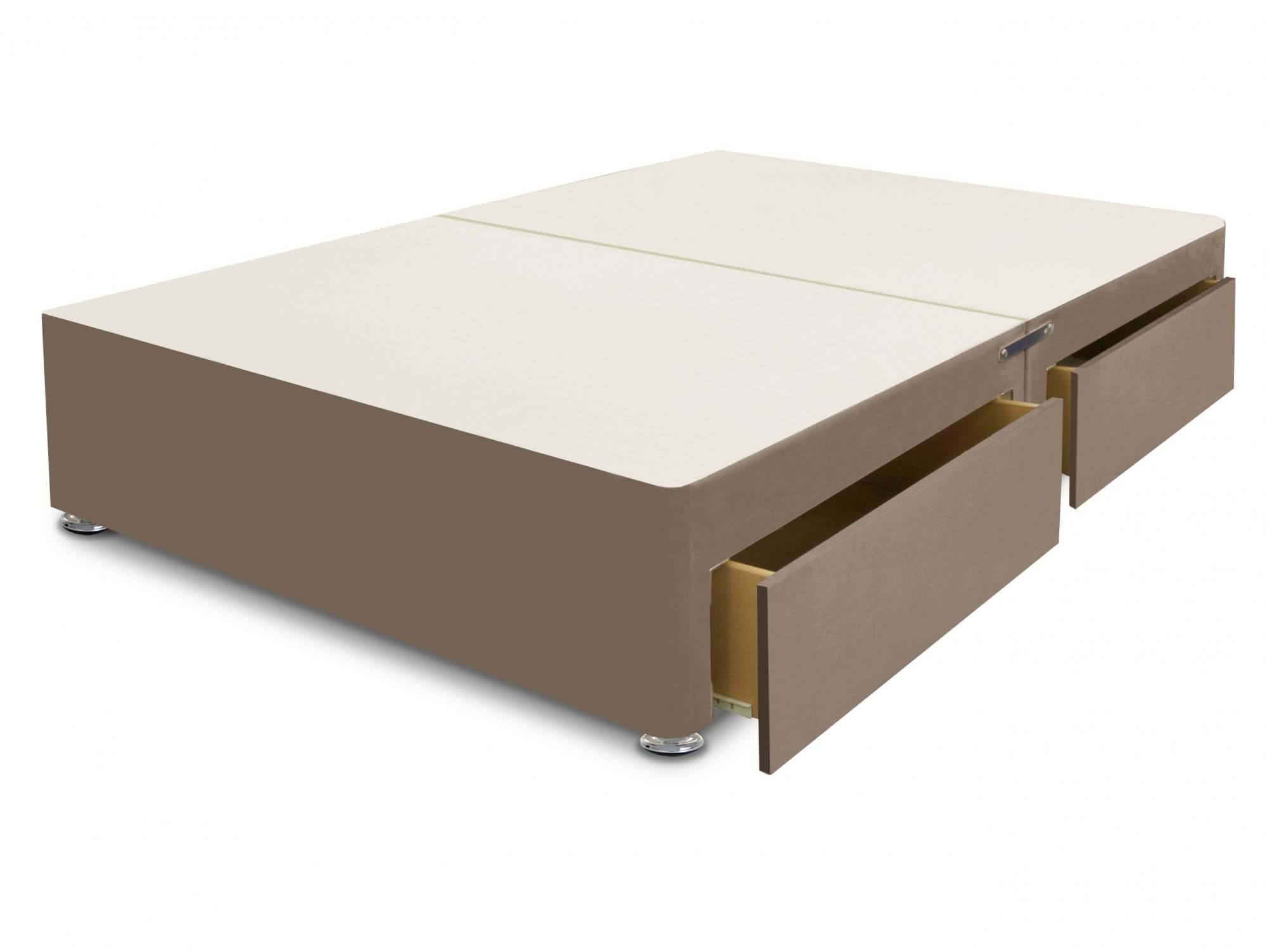 Highgrove Highgrove Faux Suede 4ft Small Double Divan Base