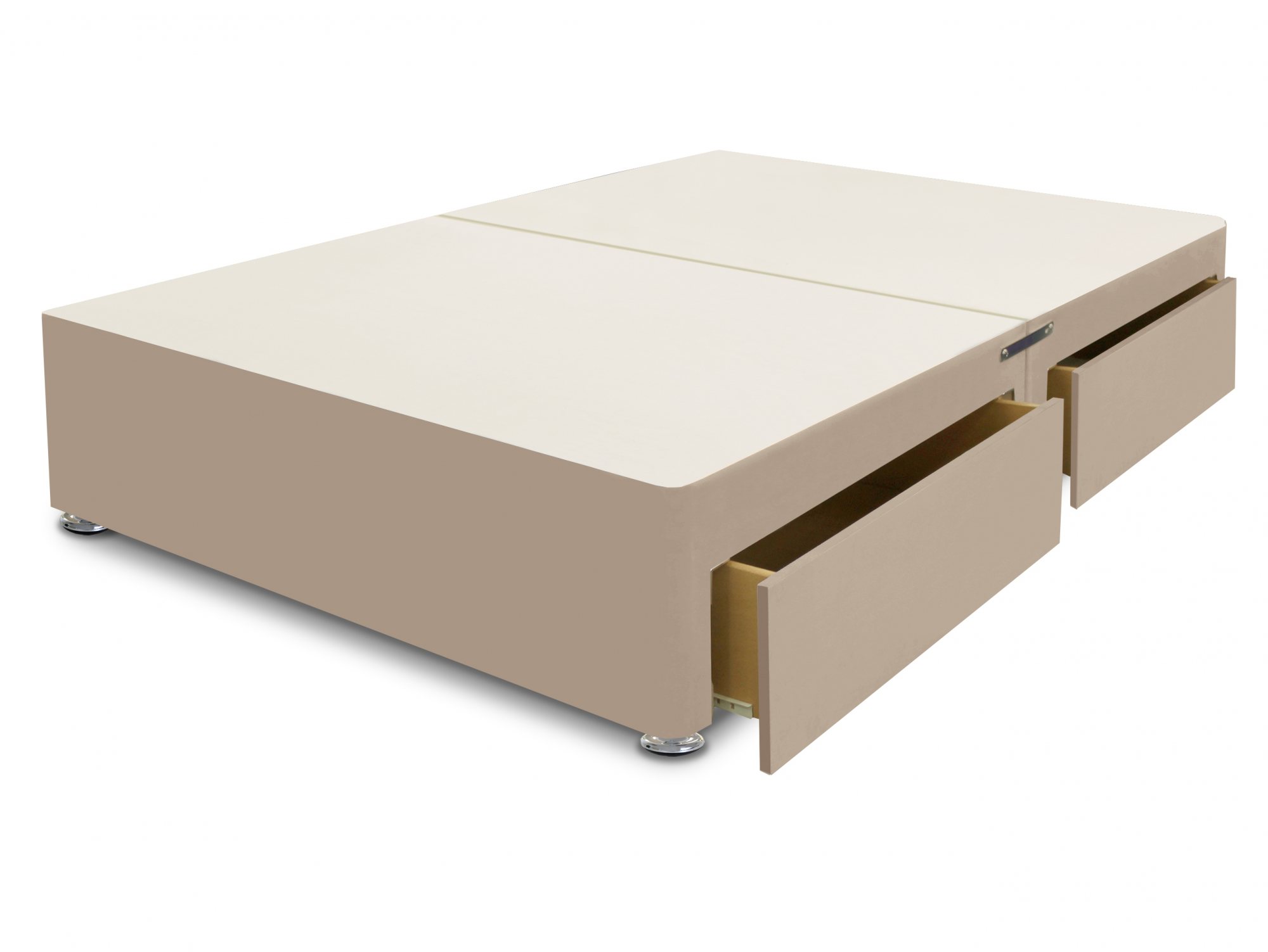 Highgrove Highgrove Faux Suede 4ft Small Double Divan Base