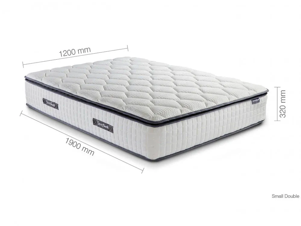 SleepSoul SleepSoul Bliss Memory Pocket 800 Pillowtop Mattress in a Box