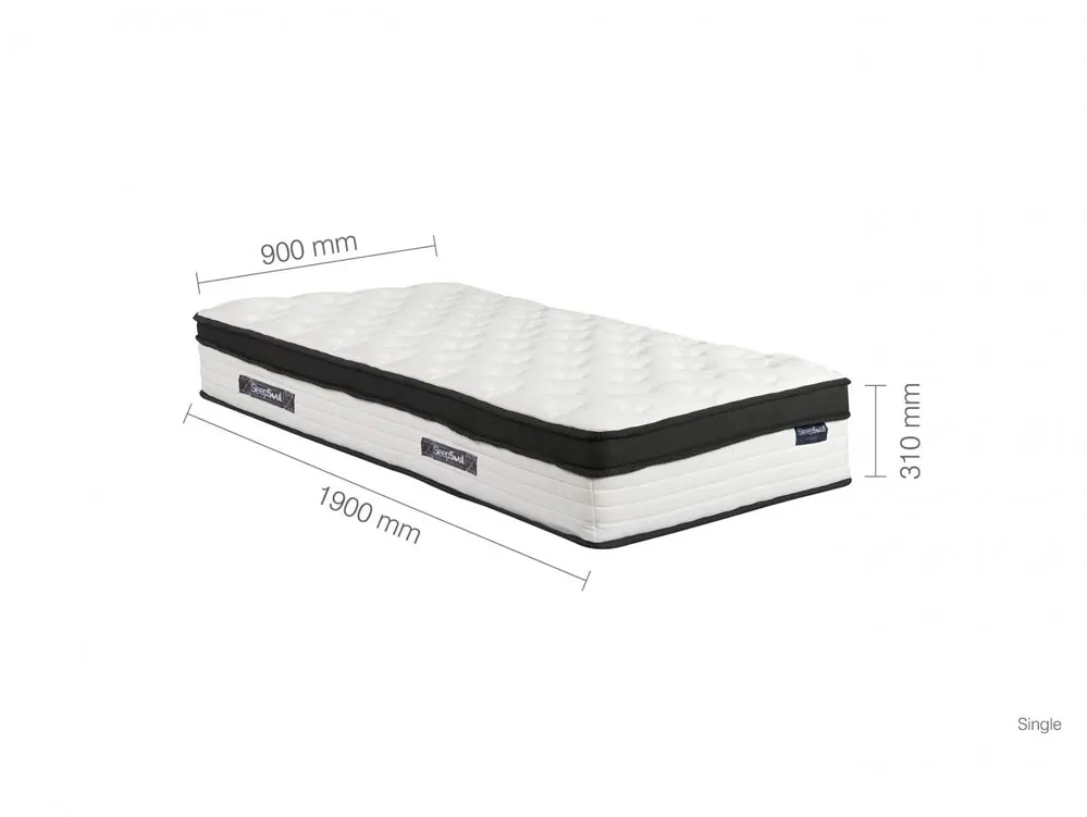 SleepSoul SleepSoul Cloud Memory Pocket 800 Mattress in a Box