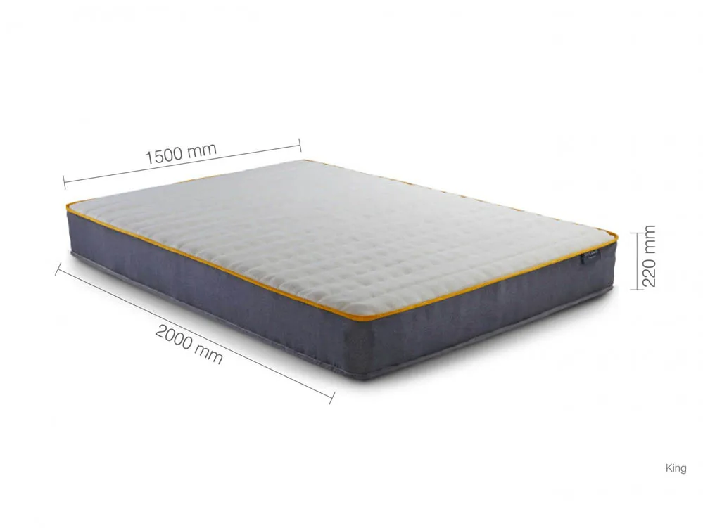 SleepSoul SleepSoul Comfort Pocket 800  5ft King Size Mattress in a Box