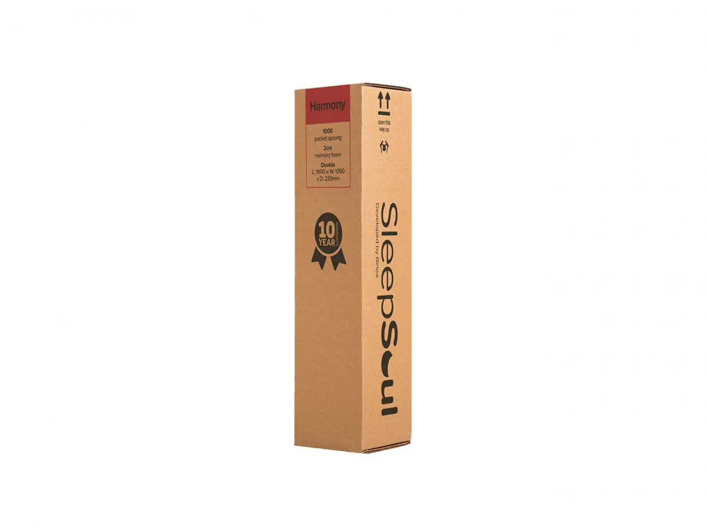 SleepSoul SleepSoul Harmony Memory Pocket 1000 Mattress in a Box
