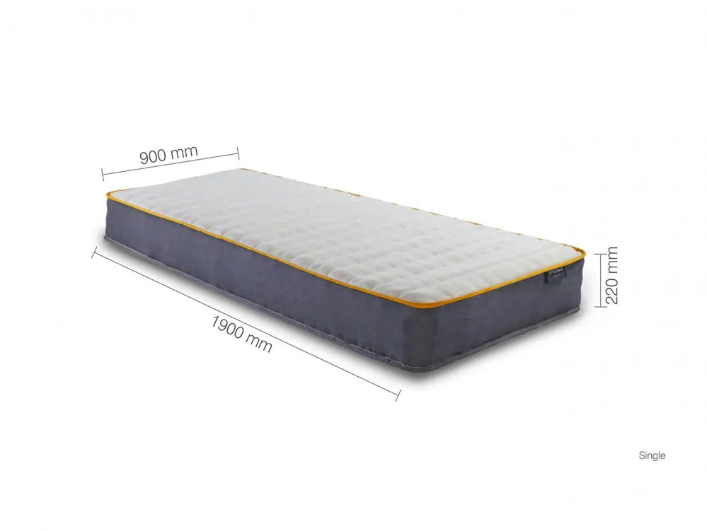 SleepSoul SleepSoul Balance Memory Pocket 800 3ft Single Mattress in a Box