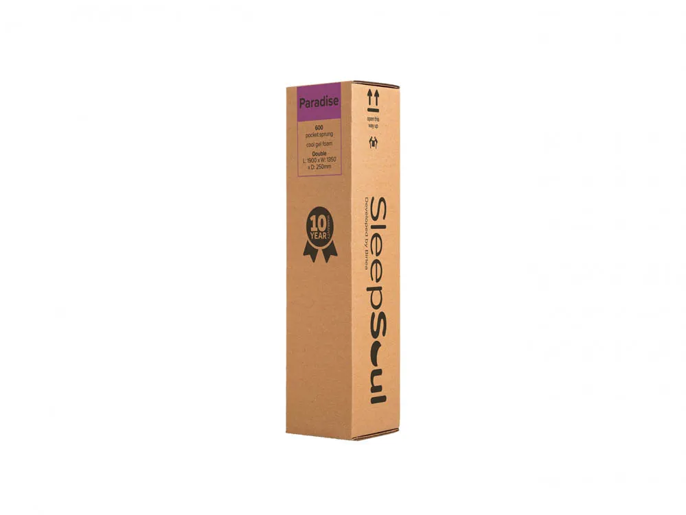 SleepSoul SleepSoul Paradise Pocket 600 Mattress in a Box