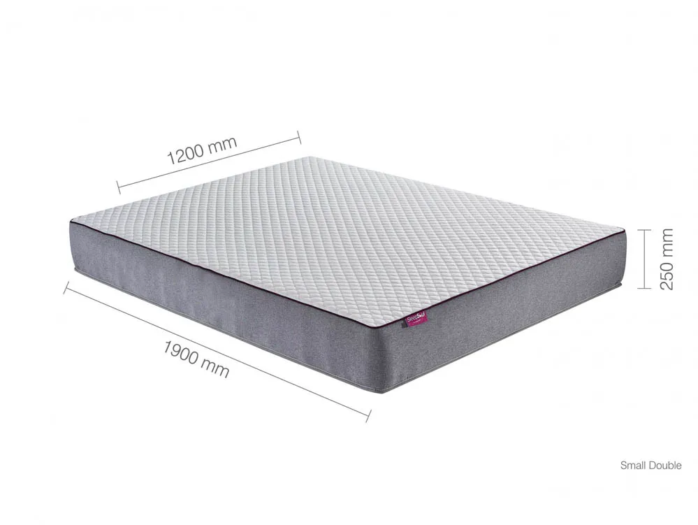 SleepSoul SleepSoul Paradise Pocket 600 4ft Small Double Mattress in a Box