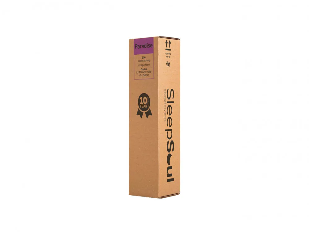 SleepSoul SleepSoul Paradise Pocket 600 5ft King Size Mattress in a Box