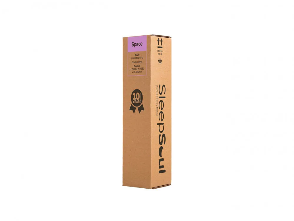 SleepSoul SleepSoul Space Memory Pocket 2000 Pillowtop Mattress in a Box