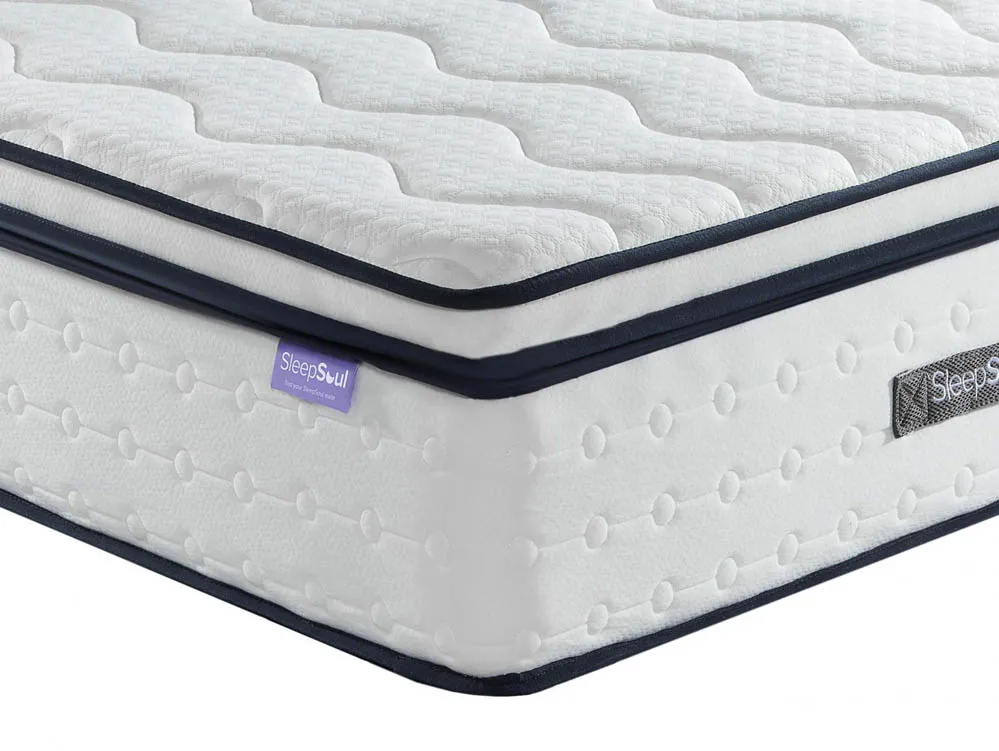 SleepSoul SleepSoul Space Memory Pocket 2000 Pillowtop 3ft Single Mattress in a Box