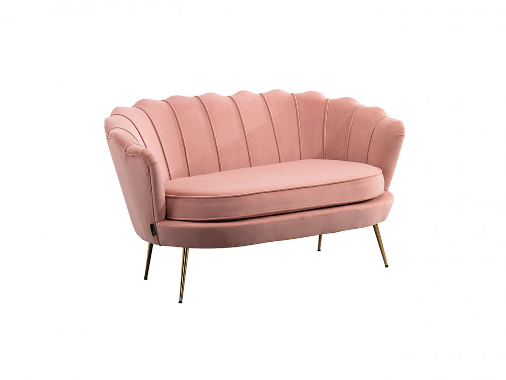 Birlea Birlea Ariel Coral Fabric 2 Seater Sofa