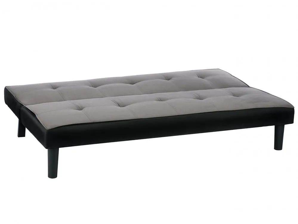 Birlea Birlea Aurora Grey Velvet Sofa Bed