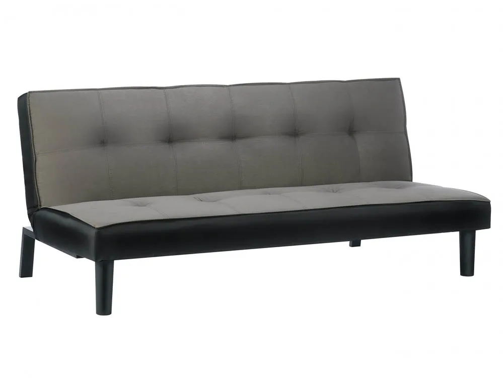 Birlea Birlea Aurora Grey Velvet Sofa Bed