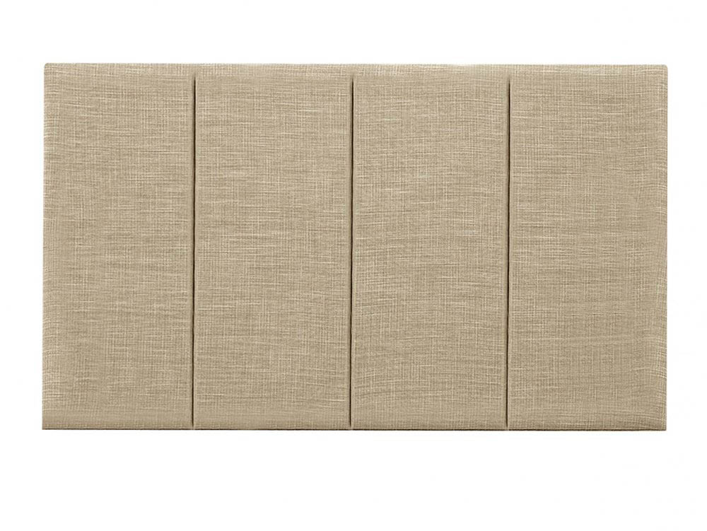 Shire Shire 4 Panel 4ft Small Double Upholstered Fabric Strutted Headboard