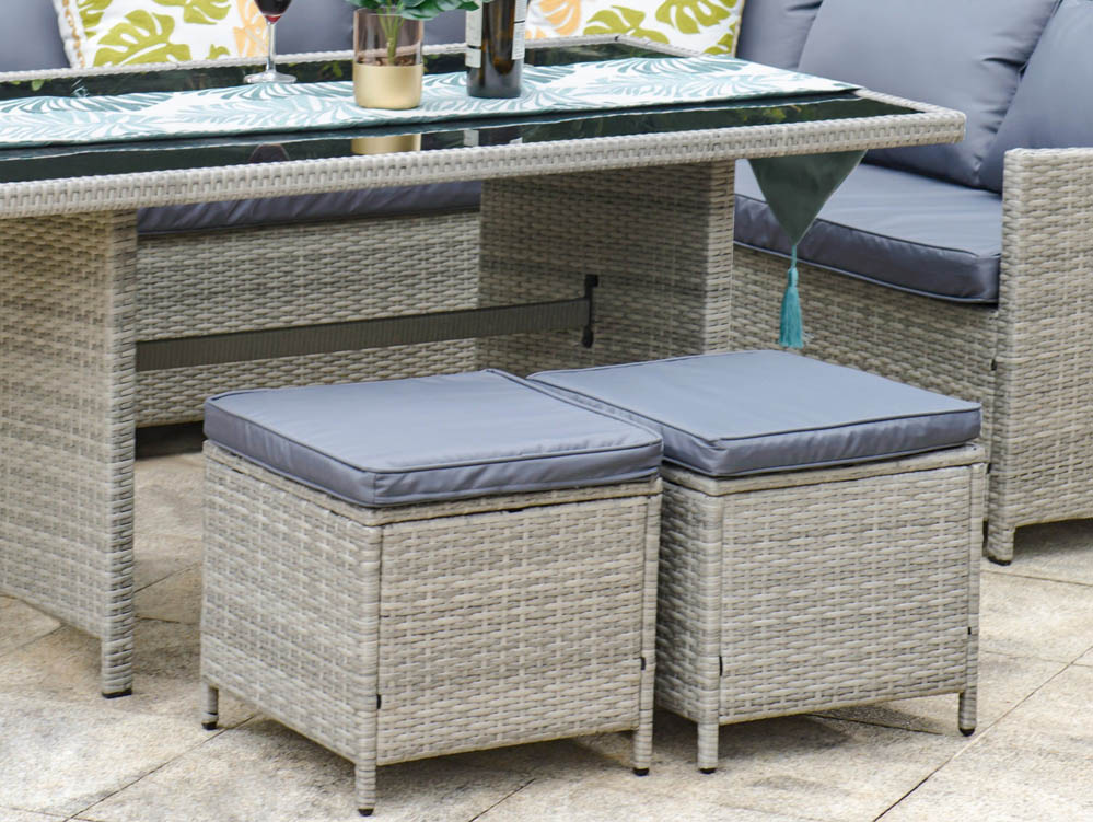 Ideal Products Ideal Products Nevada 5 Piece Rattan Corner Sofa Set