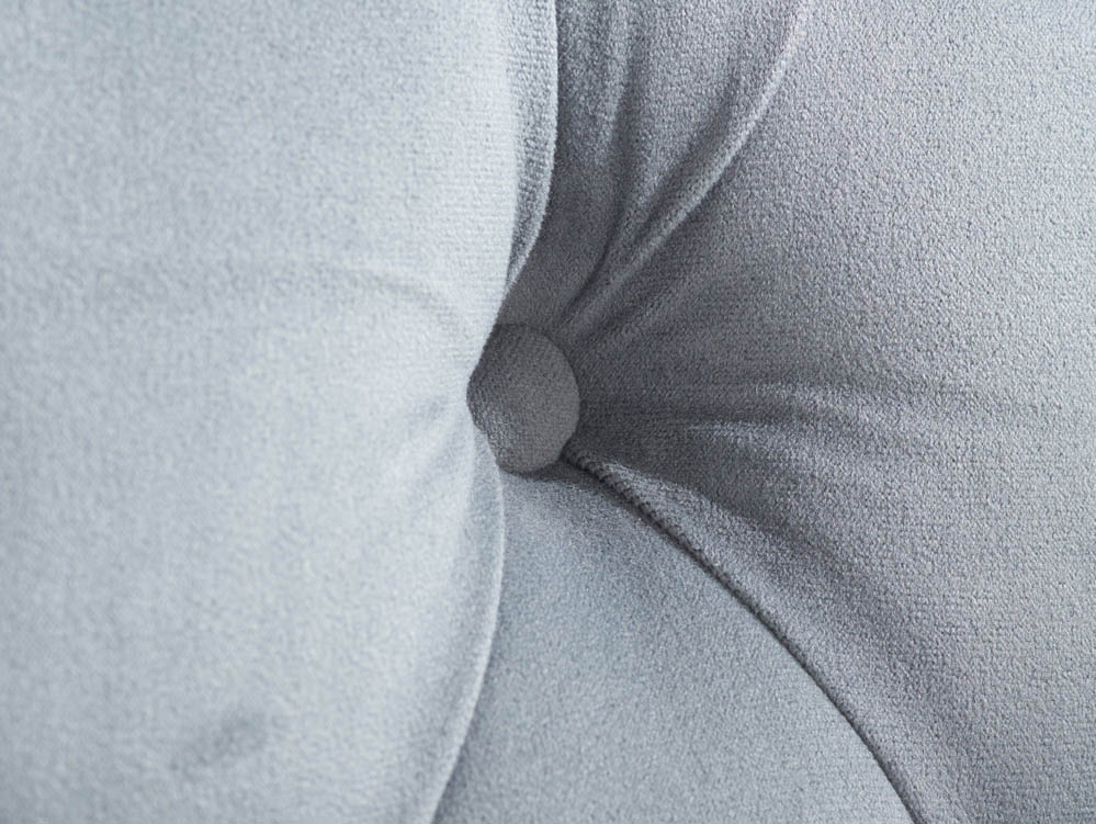 Birlea Birlea Florence Grey Velvet Fabric Snuggle Chair