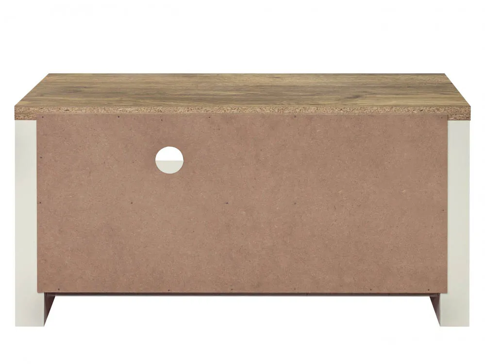 Birlea Birlea Highgate Cream and Oak Effect Small TV Unit