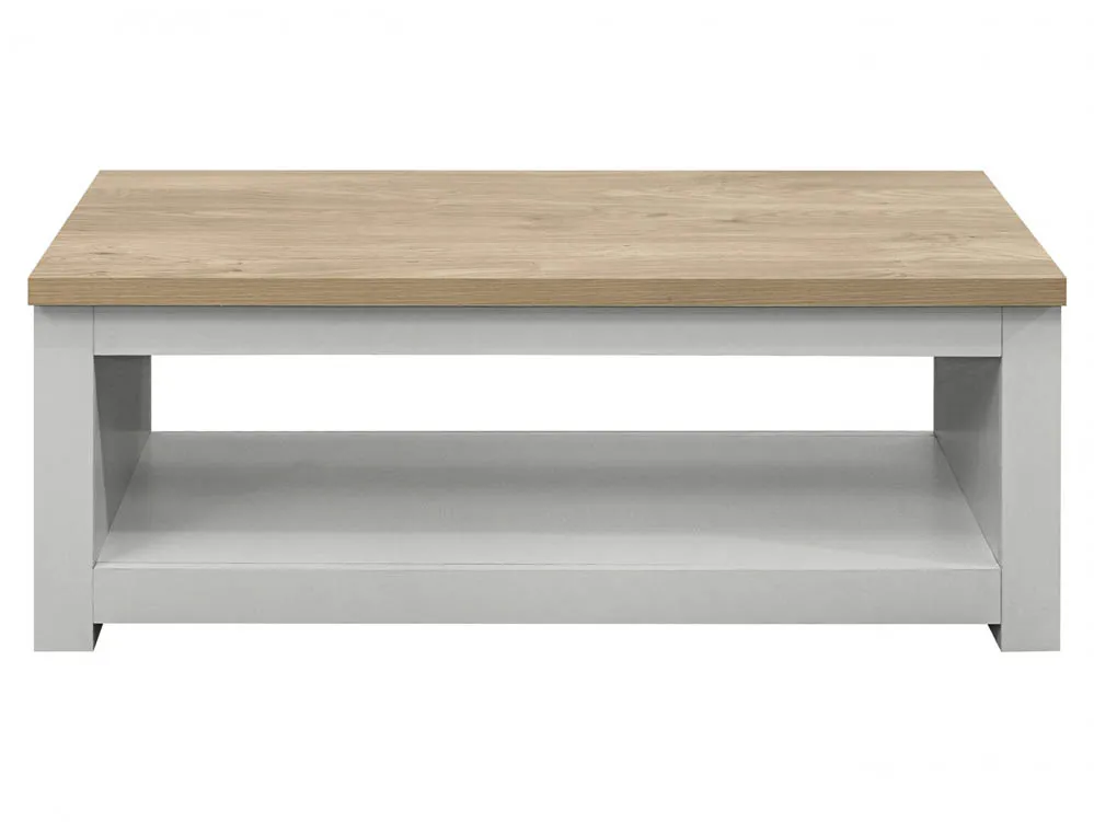 Birlea Birlea Highgate Grey and Oak Effect Coffee Table