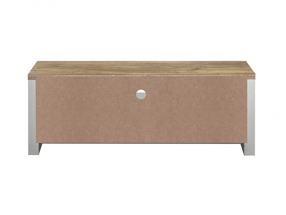 Birlea Birlea Highgate Grey and Oak Effect Large TV Unit