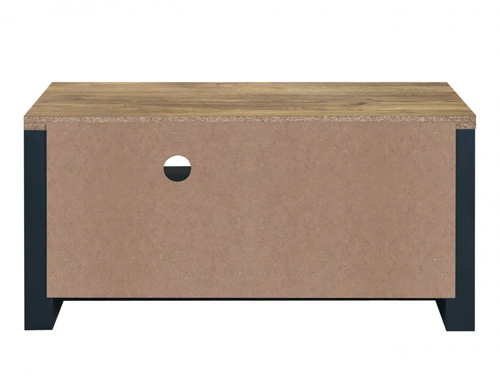 Birlea Birlea Highgate Navy and Oak Effect Small TV Unit