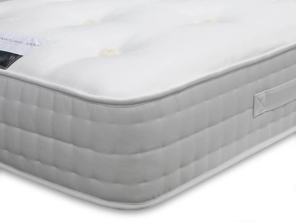 ASC ASC Contour Natural Ortho Pocket 1000 6ft Adjustable Bed Super King Size Mattress (2 x 3ft)