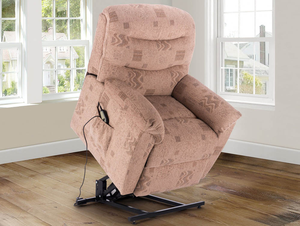 Birlea Birlea Regency Wheat Fabric Rise & Recline Chair