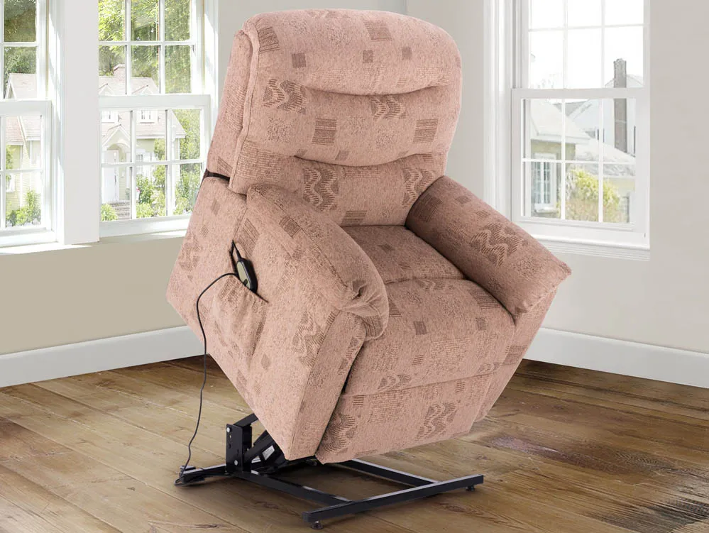 Birlea Furniture & Beds Birlea Regency Wheat Fabric Rise & Recline Chair