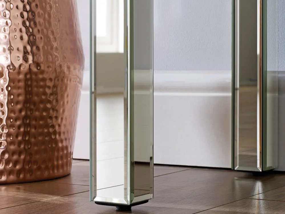Birlea Birlea Seville Mirrored 4 Drawer Chest (Assembled)