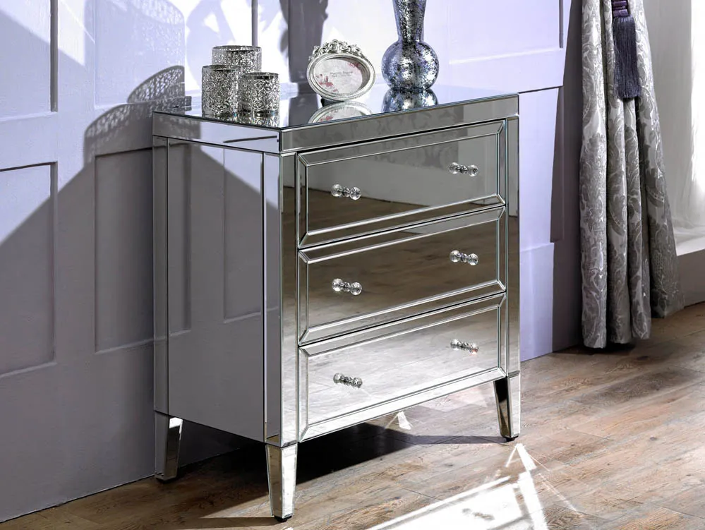 Birlea Birlea Valencia 3 Drawer Chest (Assembled)