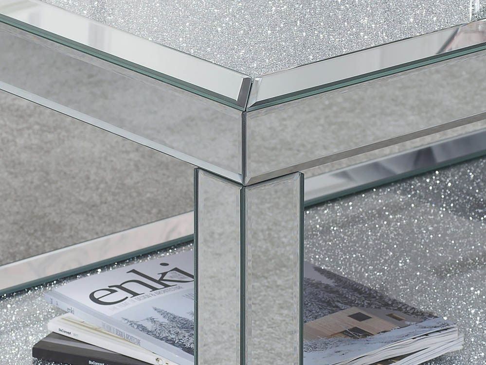 Birlea Birlea Vienna Mirrored Coffee Table (Assembled)