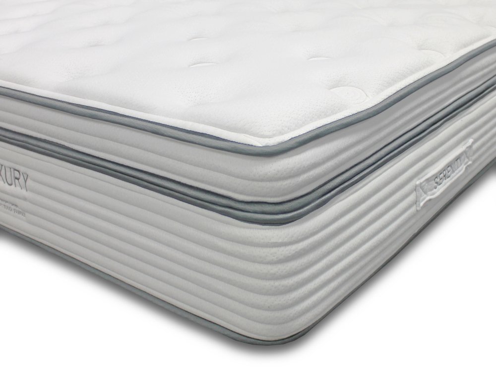 ASC ASC Serenity Luxury Pocket 1000 Pillowtop 4ft6 Double Mattress with Lunar Divan Base