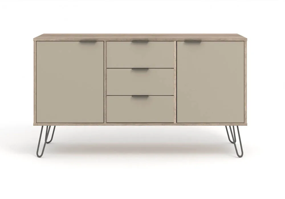 Core Products Core Augusta Driftwood and Calico Medium Sideboard with 2 Door 3 Drawer