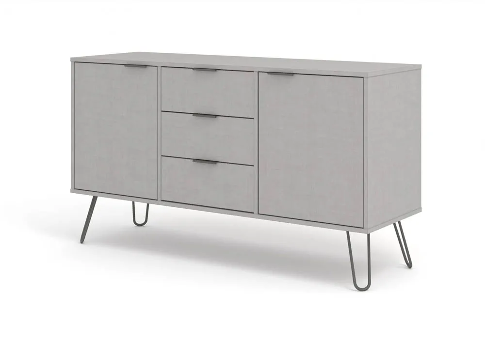 Core Products Core Augusta Grey Medium Sideboard with 2 Door 3 Drawer