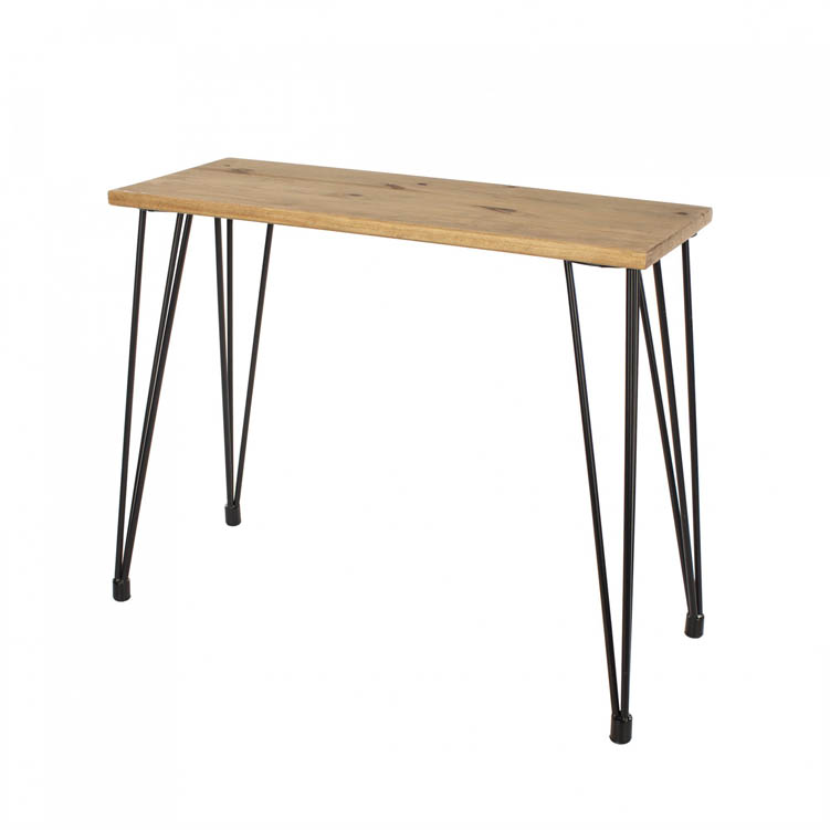 Core Products Core Augusta Waxed Pine Standard Console Table (Flat Packed)