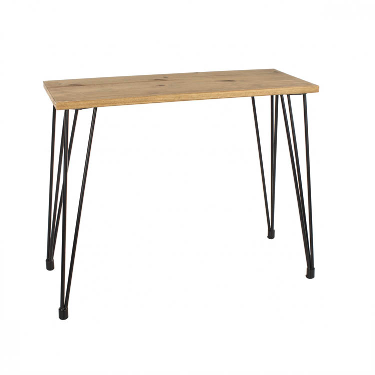 Core Products Core Augusta Waxed Pine Standard Console Table (Flat Packed)