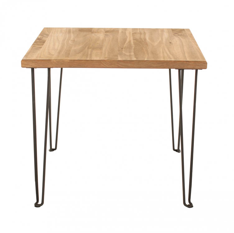Core Products Core Augusta Waxed Pine Standard Lamp Table  (Flat Packed)