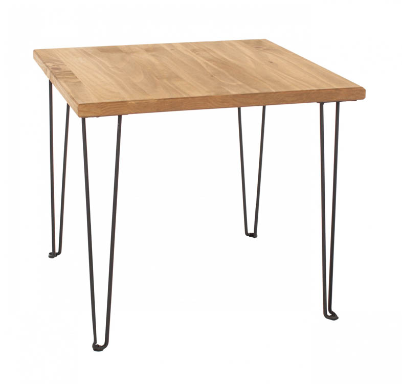 Core Products Core Augusta Waxed Pine Standard Lamp Table (Flat Packed)