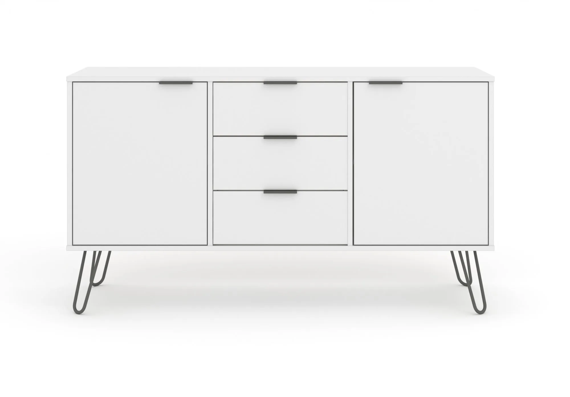Core Products Core Augusta White Medium Sideboard with 2 Door 3 Drawer
