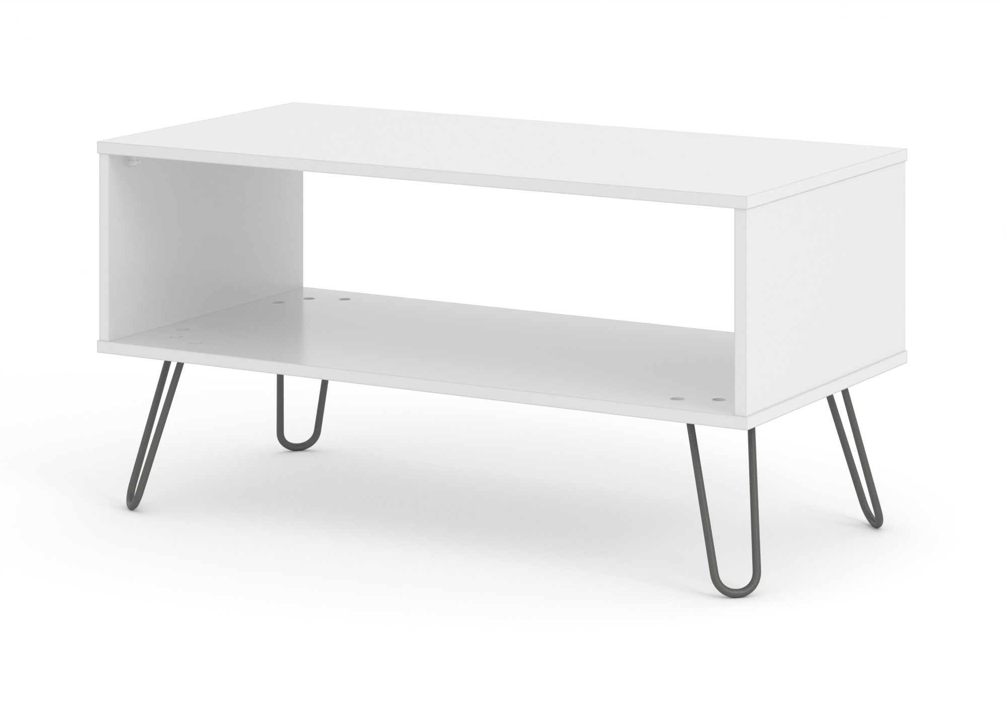Core Products Core Augusta White Open Coffee Table (Flat Packed)