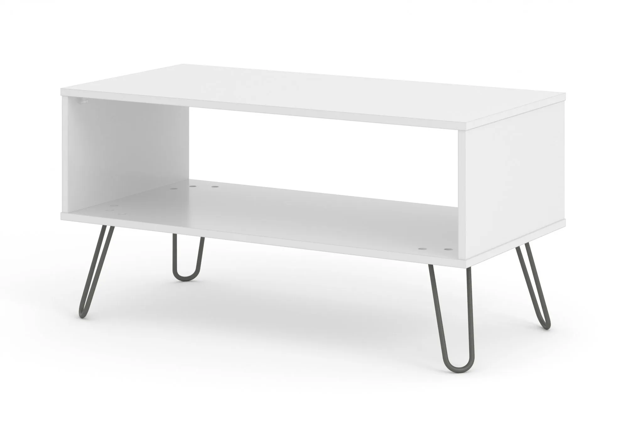 Core Core Augusta White Open Coffee Table