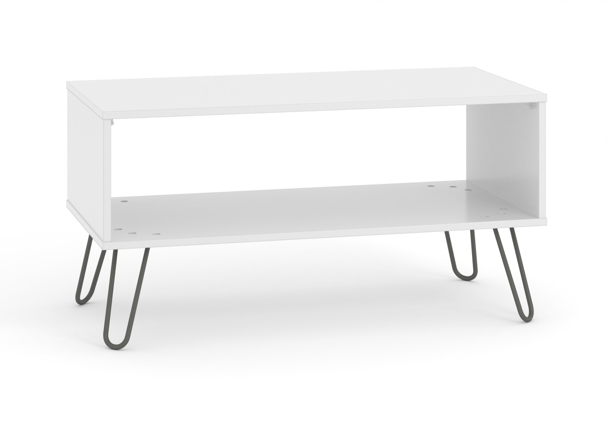 Core Products Core Augusta White Open Coffee Table (Flat Packed)