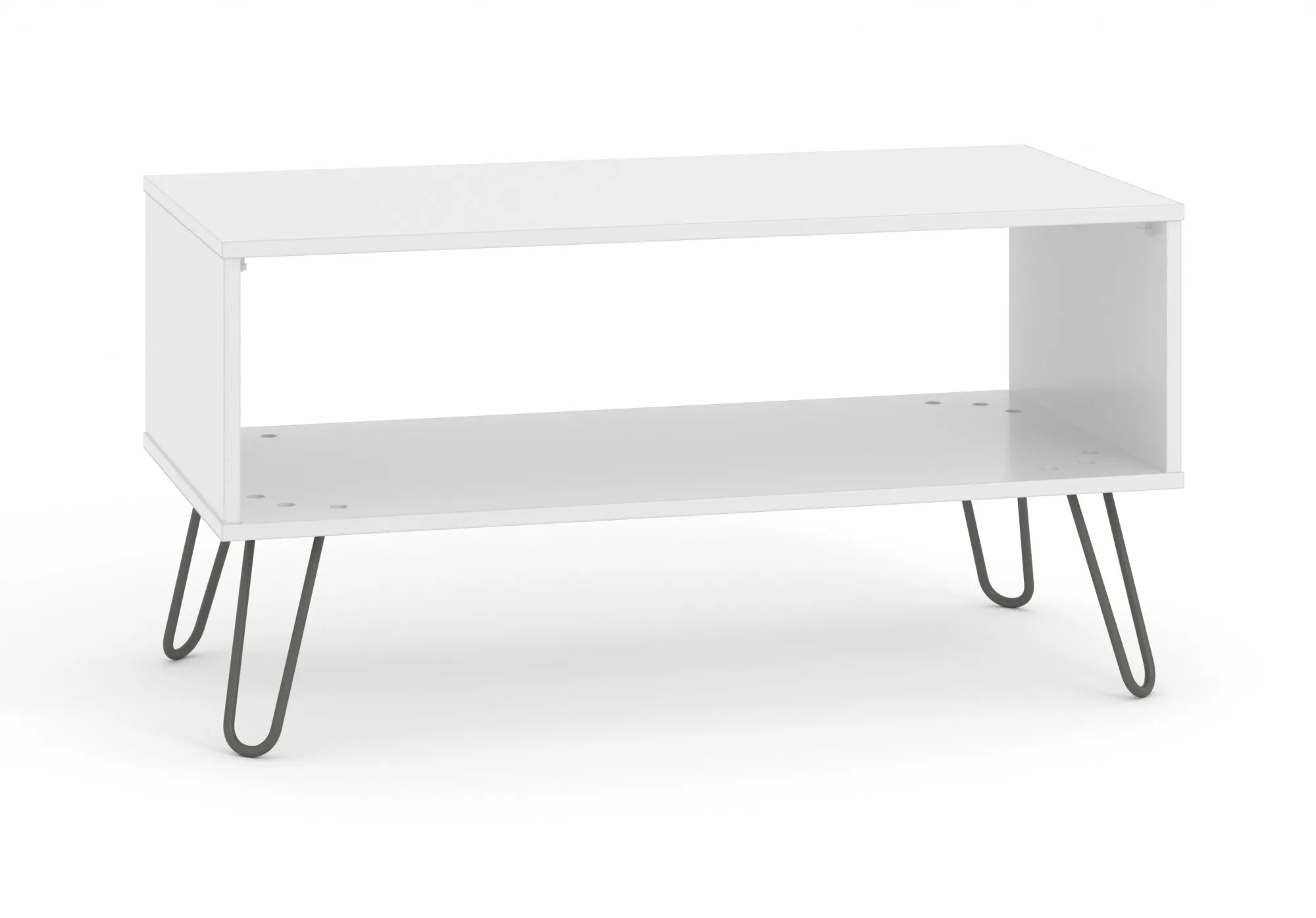 Core Core Augusta White Open Coffee Table
