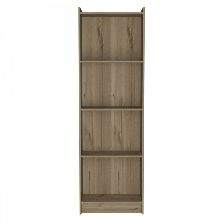 Core Products Core Brooklyn Bleached Pine Effect 4 Shelf Bookcase (Flat Packed)