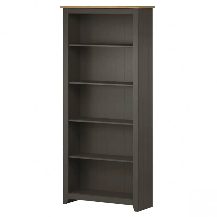 Core Products Core Capri Carbon and Waxed Pine Tall Bookcase