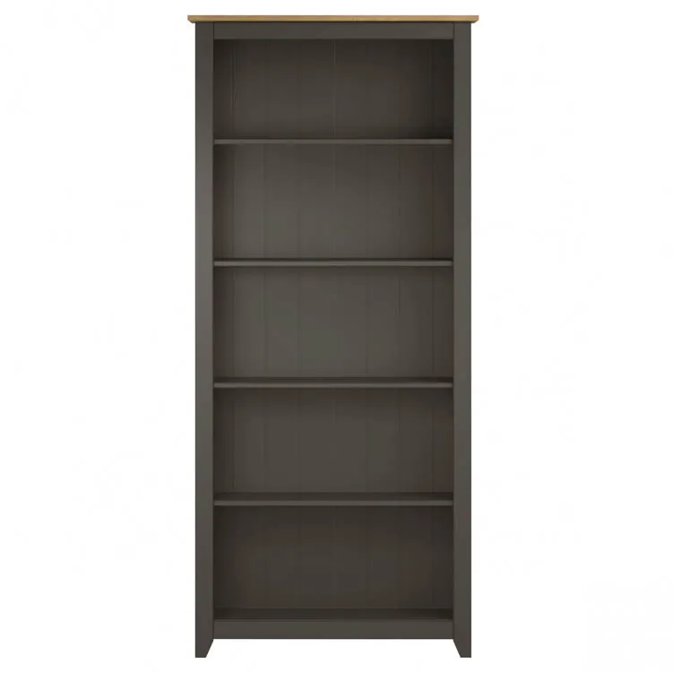 Core Products Core Capri Carbon and Waxed Pine Tall Bookcase