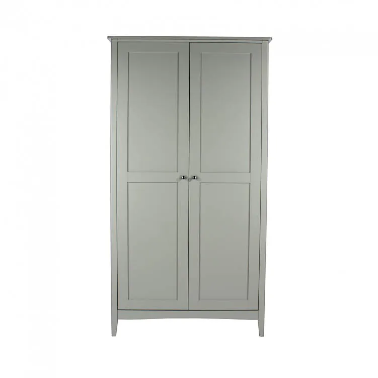 Core Products Core Como Light Grey 2 Door Wardrobe