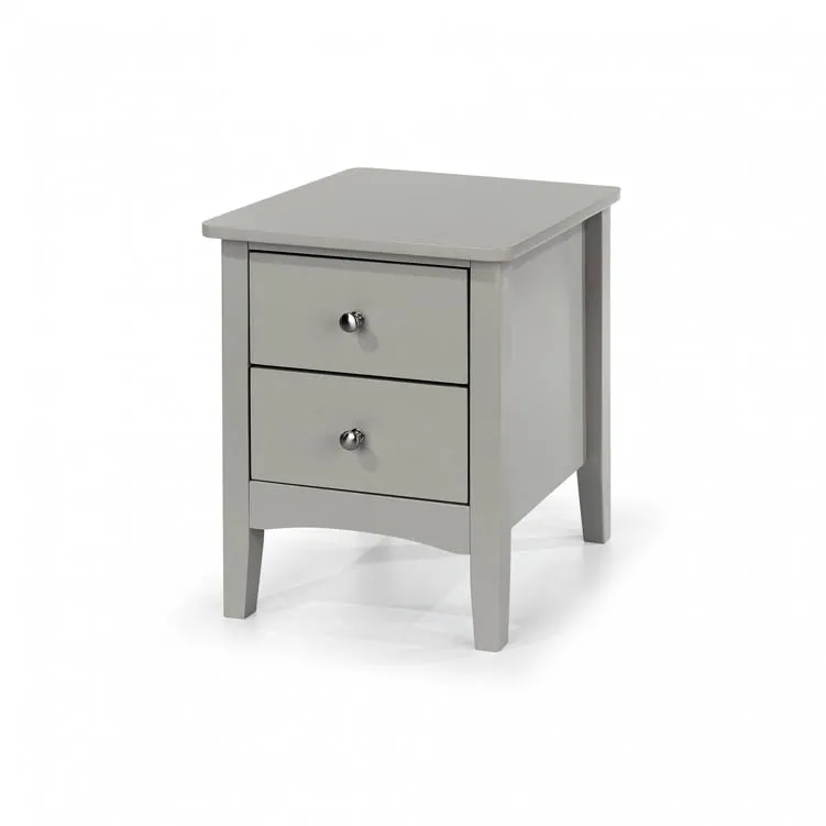 Core Core Como Light Grey 2 Petite Drawer Bedside Table